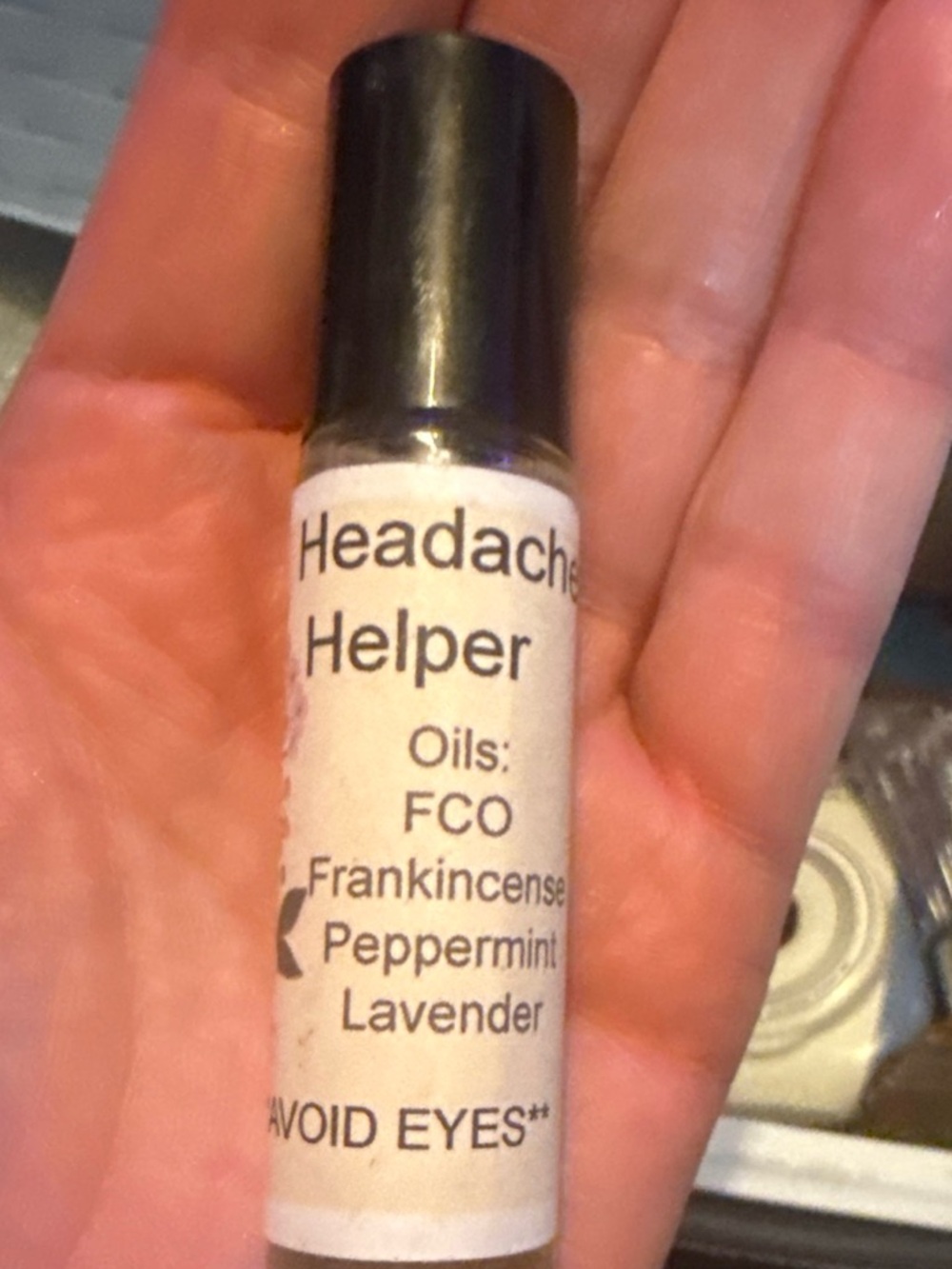 Homemade Headache Helper, Peace& Calm RollOn doTERRA Maximum Blend Essential Oil